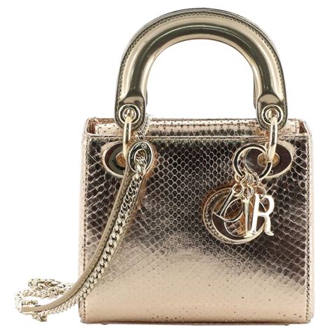 Recommended lady dior python by Size 